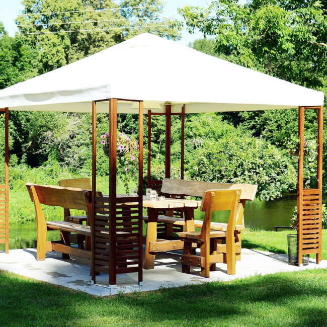 Gazebo in legno